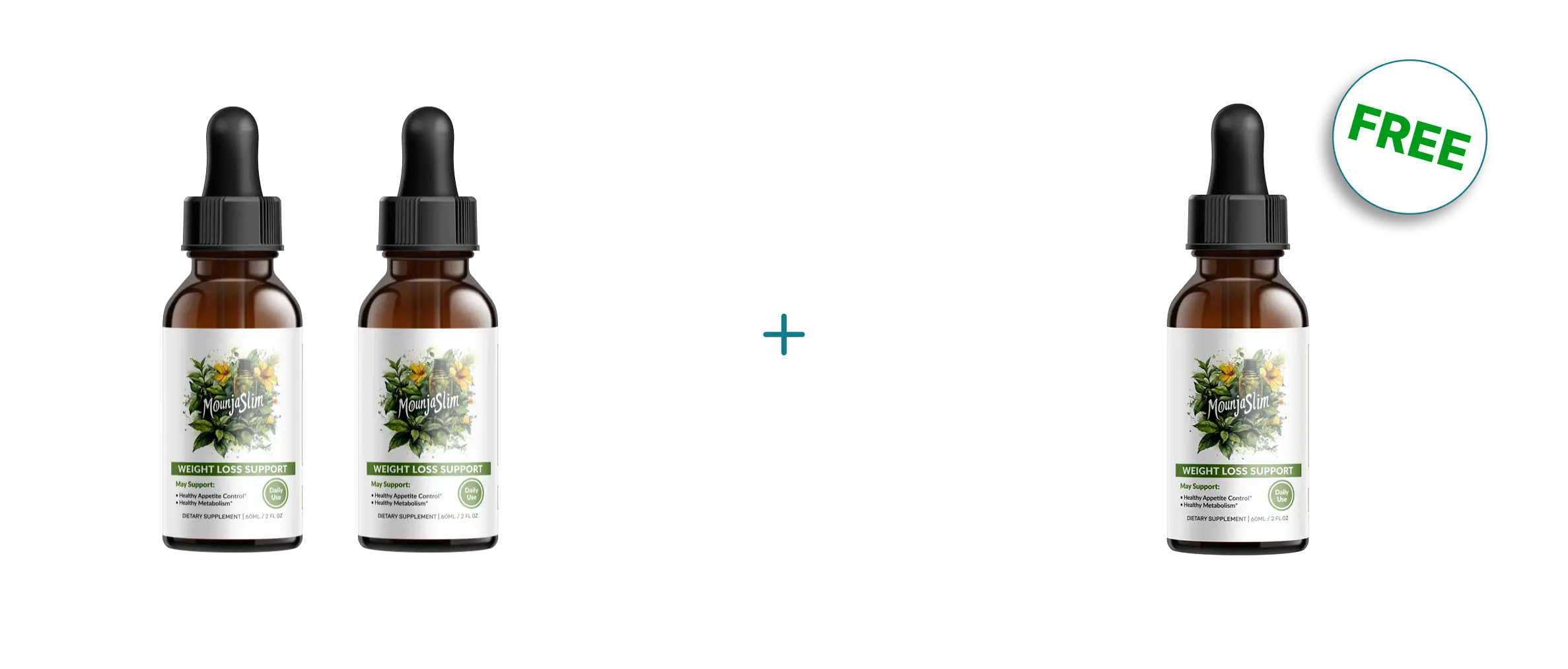 MounjaSlim - 2 Bottles